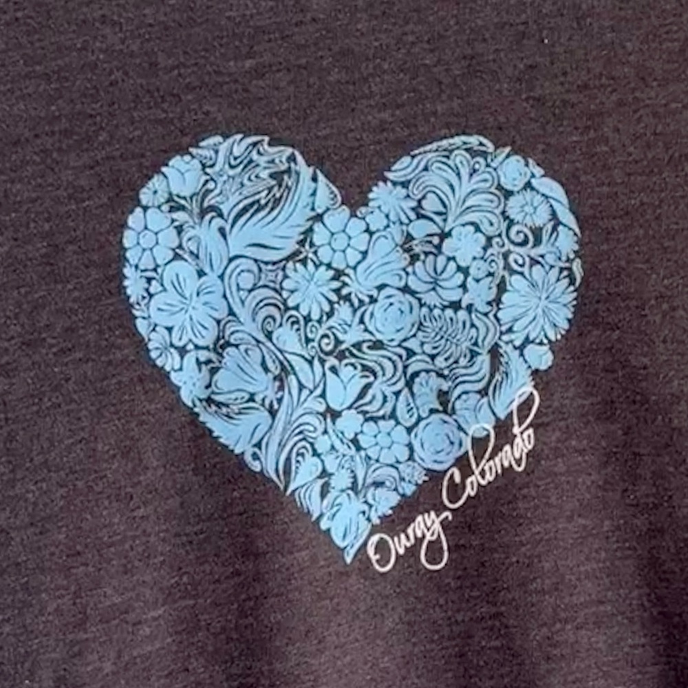 Ouray, Co Gray Tee
